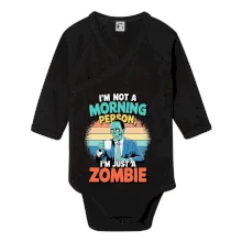 I'm not a morning person, I'm just a zombie