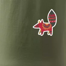 Folklor na prsu liška