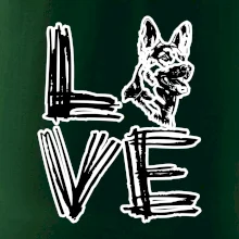 Německý ovčák love