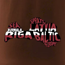 Mapy - názvy měst - Lotyšsko