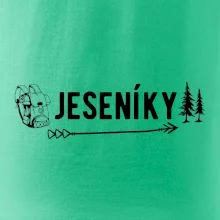 Jeseníky nápis