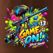 Barevná exploze game on paintball