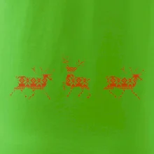 Tři jeleni - vzor