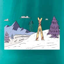 Panorama lyžování