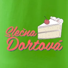 Slečna dortová - psací