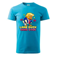 Trump lame duck pixel art game over