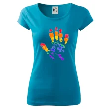 LGBT hand print