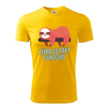 Zítra se fakt vyhecuju