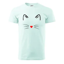 Kočka - srdce místo nosu