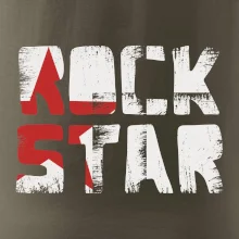 Rock star nápis