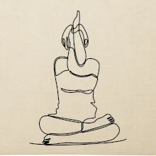 Jóga v sedu jedním tahem