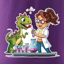 Chemik a dinosaurus - Holka