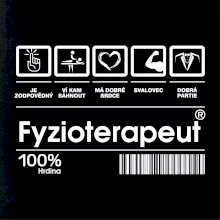 Čárový kód - Fyzioterapeut