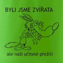 Školní triko - Zvířata