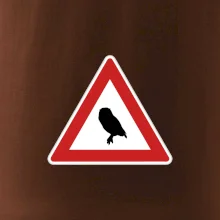 Dopravní značka - Pozor sova