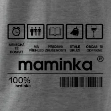 Čárový kód Maminka