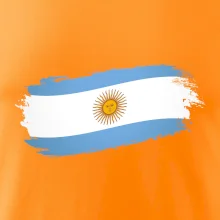Argentina vlajka okousaná