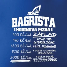 Hodinová mzda bagrista Hodinová mzda bagrista