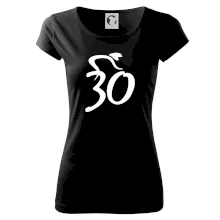 Cyklista slaví třicítku (30)