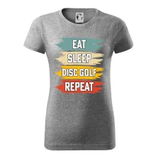 Disc Golf eat sleep barevné