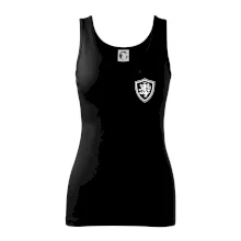 Český lev erb na prsu a na zádech