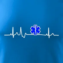 EKG rescue modrá hvězda