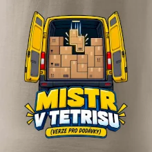 Mistr v tetrisu pro dodávky