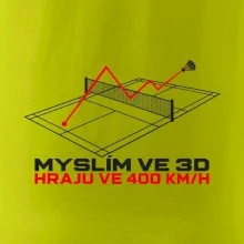 Badminton myslím ve 3d