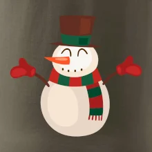 Vánoční sněhulák