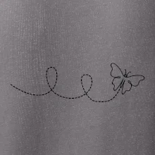 Dráha letu motýla - smyčka