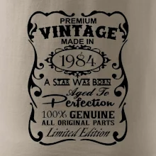 Vintage Etiketa - 1984