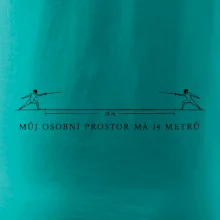Můj osobní prostor má 14 metrů