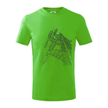 Nákres stožáru vysokého napětí