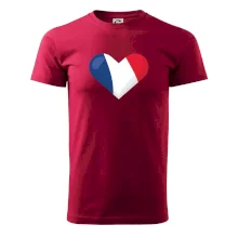 Francouzská vlajka srdce