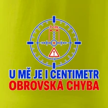 Geodet i centimetr je obrovská chyba