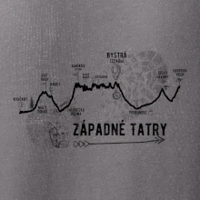 Profil kopca Západné tatry