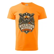 Víkendová mise vintage paintball odznak