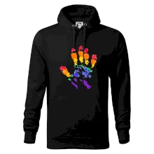 LGBT hand print