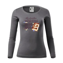 Kniha - Holka, která miluje knihy -  Vaše jméno