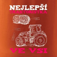 Traktoristka - nejjepší ve vsi