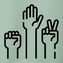 Kamen nůžky papír ikony