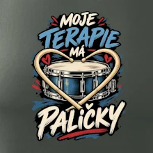 Moje terapie má paličky - srdce bubeníka