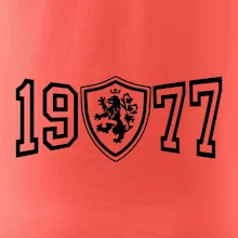 Narozeninový motiv - znak - 1977