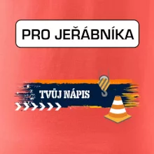Stavba - vlastní nápis - jeřábník