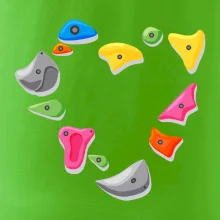 Lezení na stěně - srdce