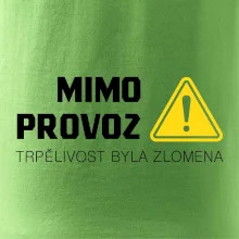 Mimo provoz - trpělivost byla zlomena