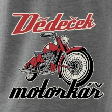 Dědeček motorkář