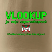 Vlookup moje superschopnost