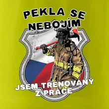 Hasič jsem trénovaný z práce