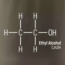 Molekulární struktura Ethanol